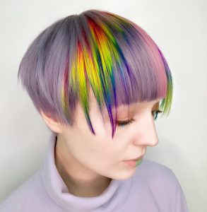 Prism Strands in a Lavender Bob Prism Strands in a Lavender Bob