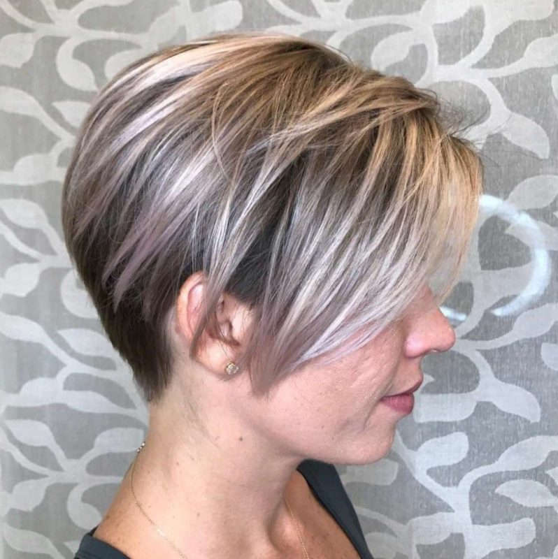Sleek Asymmetrical Pixie