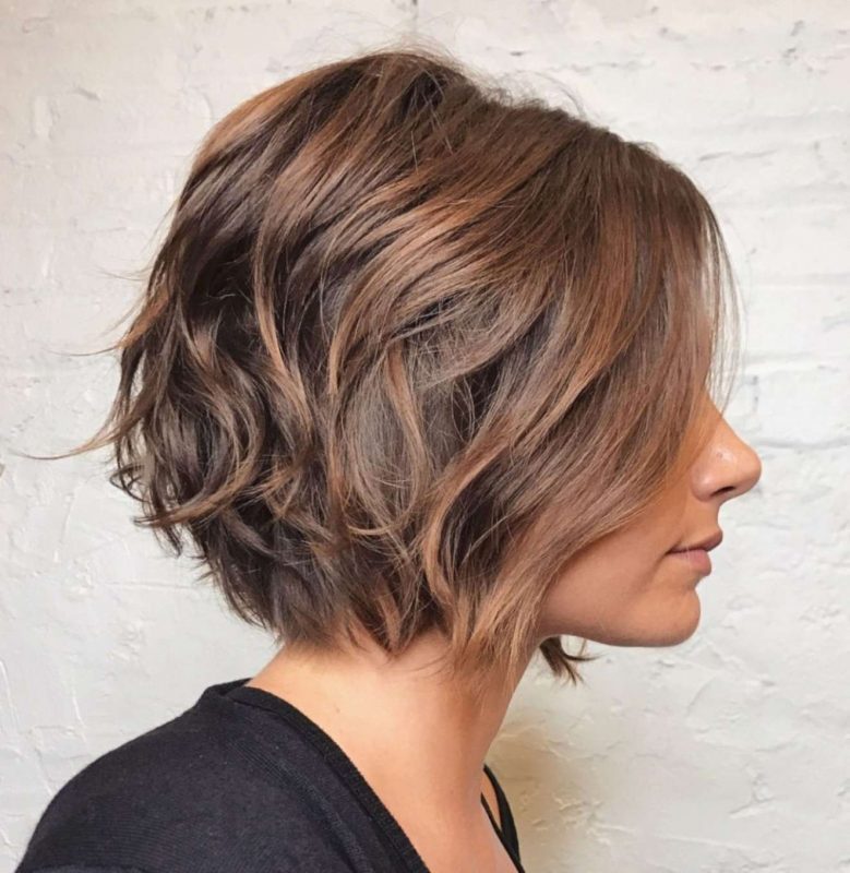 The Textured Wavy Bob