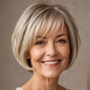 Youthful Elegance in a Soft Bob Youthful Elegance in a Soft Bob