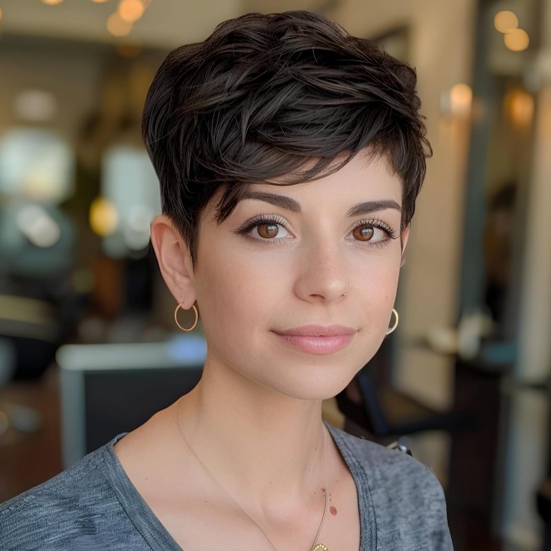 Chic and Sleek Pixie Cut