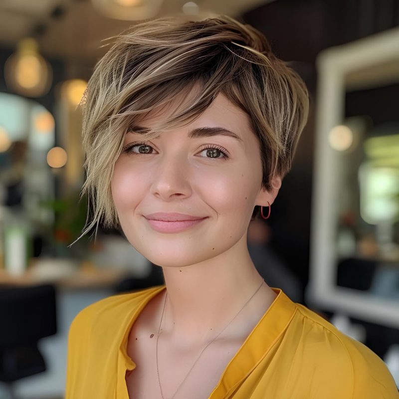 Effortlessly Cool Asymmetrical Cut