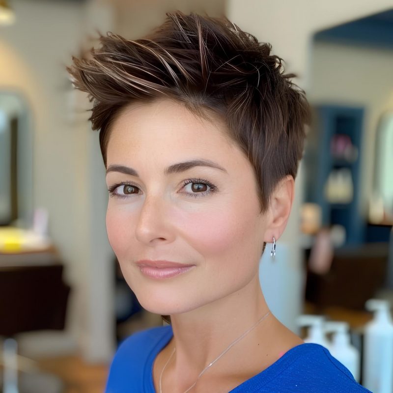 Spiky and Edgy Pixie