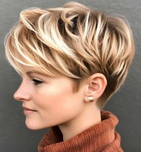 Side-Swept Short Pixie Side-Swept Short Pixie