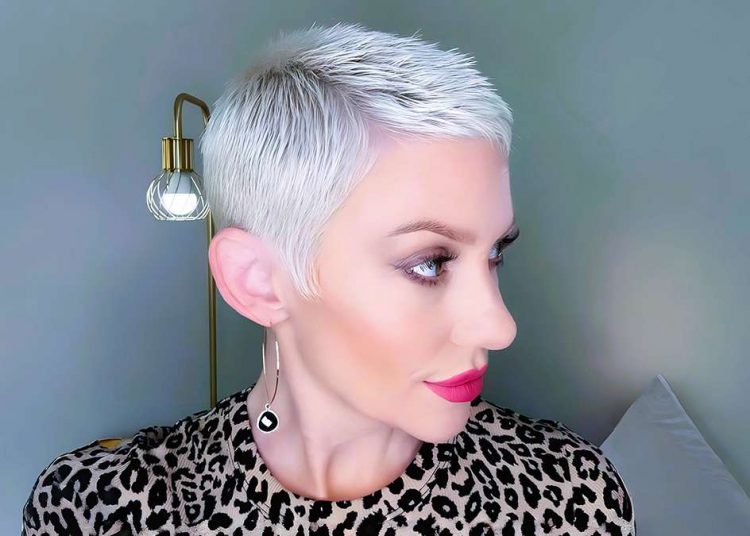 Bold & Beautiful: The Platinum Buzz Pixie Collection