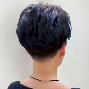 Chic Back View with Tapered Nape Chic Back View with Tapered Nape