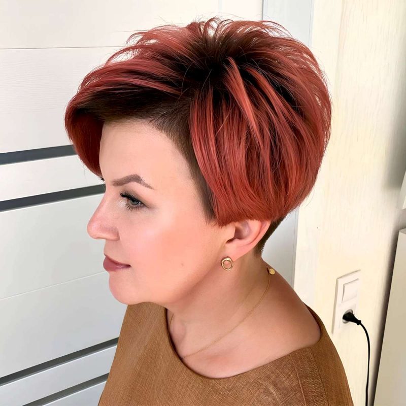 Side-Swept Layered Bob with a Subtle Undercut