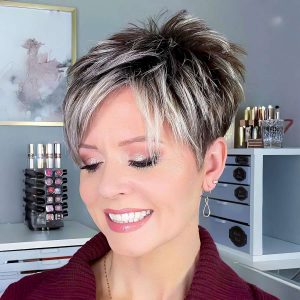 Wispy Layered Pixie Cut Wispy Layered Pixie Cut