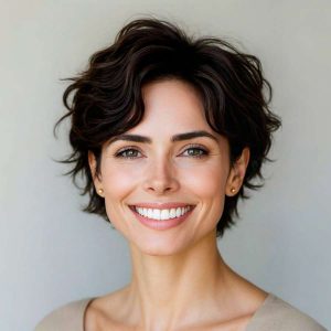 Wavy Brunette Crop – A Natural and Radiant Everyday Look Wavy Brunette Crop – A Natural and Radiant Everyday Look