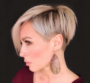 Beige Bliss: The Sleek Pixie