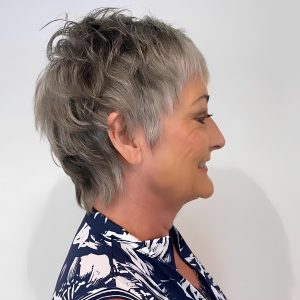 Embrace Ageless Elegance with a Textured Pixie Cut