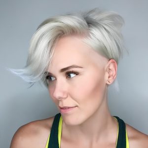 Platinum Power: The Edgy Pixie