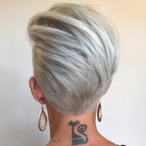 Chic Undercut with Volume