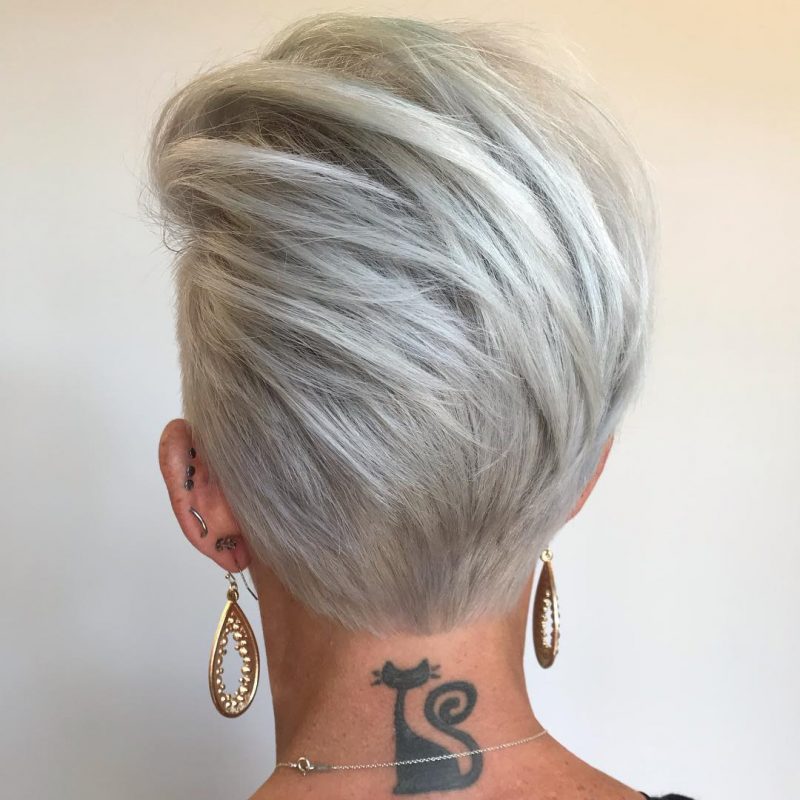 Chic Undercut with Volume