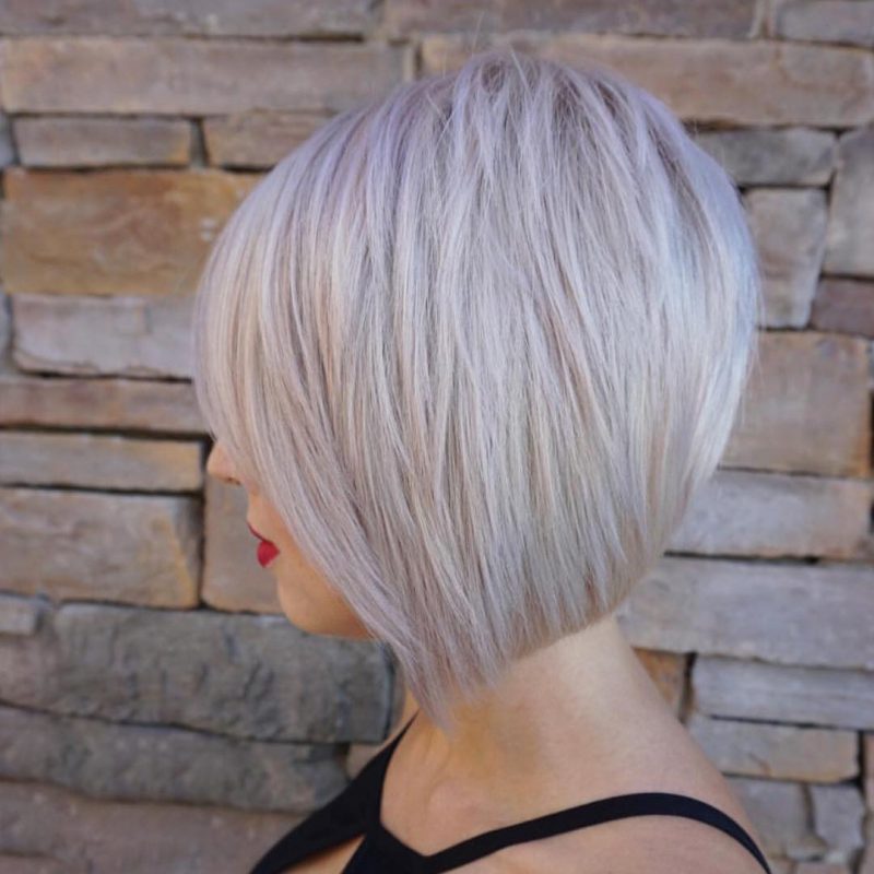 Sleek Asymmetrical Bob