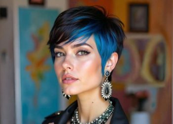 7 Bold Blue Short Hairstyles That Redefine Modern Chic